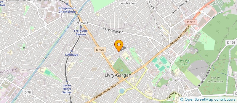 localisation de l'entreprise MONSIEUR VITALI CIUBOTARU à LIVRY-GARGAN