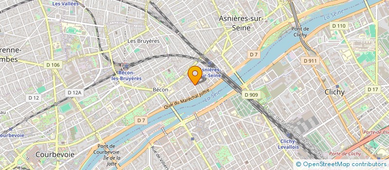 localisation de l'entreprise MONSIEUR VITALI JOUMENKO à COURBEVOIE