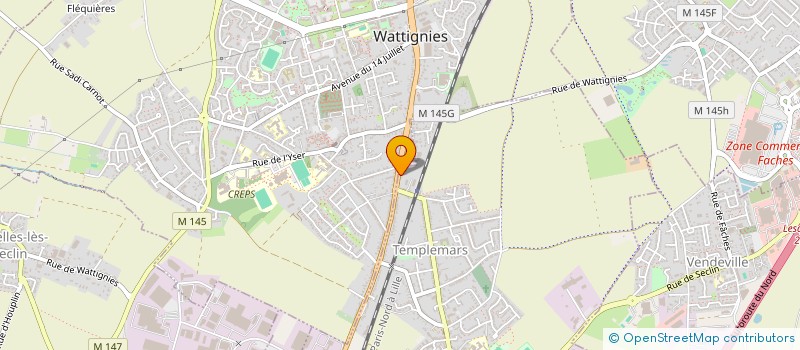 localisation de l'entreprise MONSIEUR VITALI MARANDICI à TEMPLEMARS