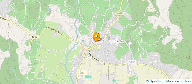 localisation de l'entreprise MONSIEUR VITALI VOZNEAC  FAYENCE