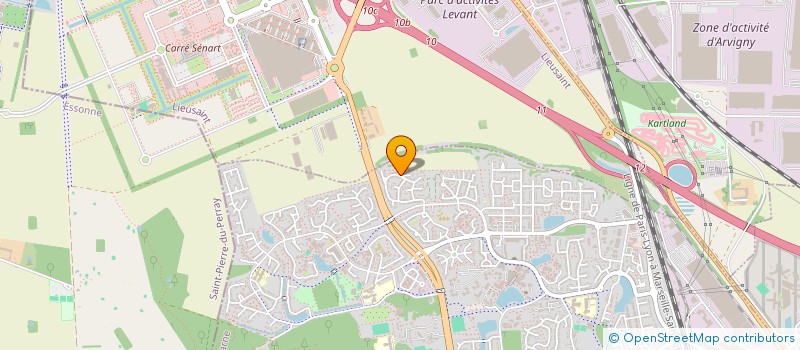 localisation de l'entreprise MONSIEUR VITALIE ANDRONIC  SAVIGNY-LE-TEMPLE