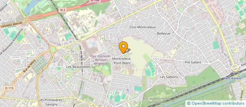 localisation de l'entreprise MONSIEUR VITALIE BEZOSTII à SEVRAN