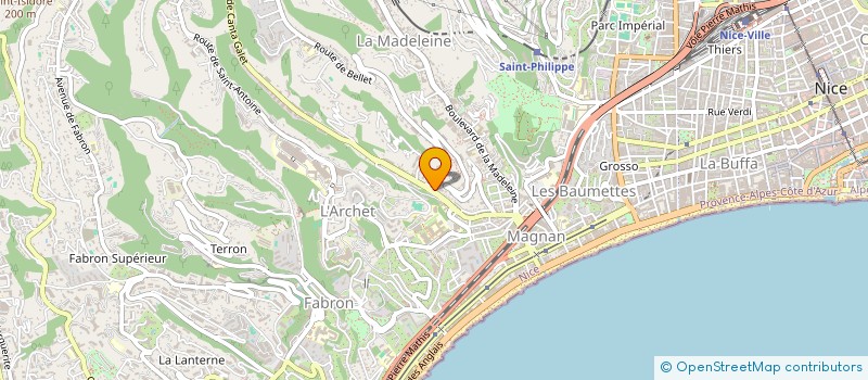 localisation de l'entreprise MONSIEUR VITALIE CARP à NICE