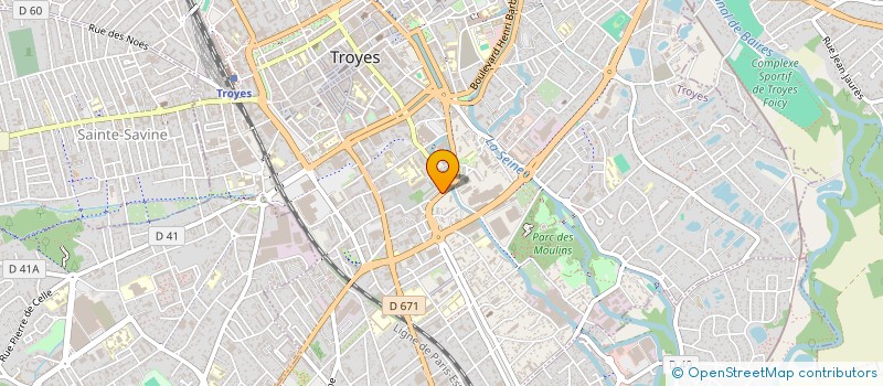 localisation de l'entreprise MONSIEUR VITALIE CECAN  TROYES