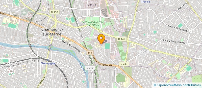 localisation de l'entreprise MONSIEUR VITALIE CEMORTAN à CHAMPIGNY-SUR-MARNE
