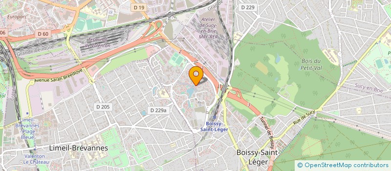 localisation de l'entreprise MONSIEUR VITALIE CHEPTENE à BOISSY-SAINT-LEGER