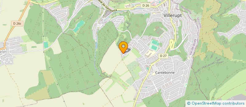localisation de l'entreprise MONSIEUR VITALIE CIUNTU  VILLERUPT