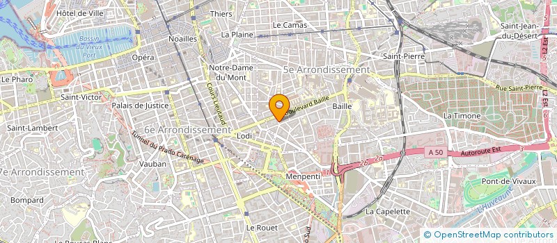 localisation de l'entreprise MONSIEUR VITALIE DARII à MARSEILLE