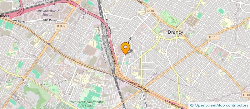 localisation de l'entreprise MONSIEUR VITALIE DONTU à DRANCY