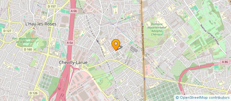 localisation de l'entreprise MONSIEUR VITALIE DRAGAN  CHEVILLY-LARUE