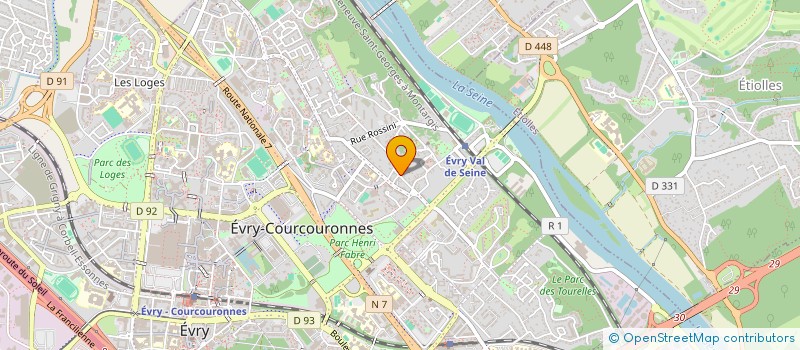 localisation de l'entreprise MONSIEUR VITALIE FINTINARI à EVRY-COURCOURONNES