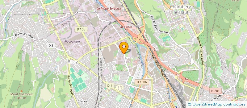 localisation de l'entreprise MONSIEUR VITALIE GAIBU  CHAMBERY