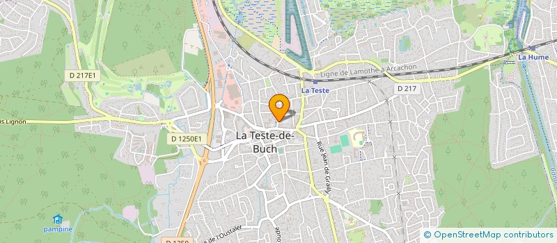 localisation de l'entreprise MONSIEUR VITALIE GANCIUC à LA TESTE DE BUCH