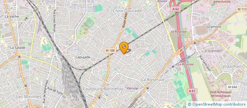 localisation de l'entreprise MONSIEUR VITALIE IALOVIC  TOULOUSE