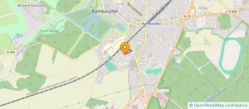 localisation de l'entreprise MONSIEUR VITALIE LUNGU à RAMBOUILLET