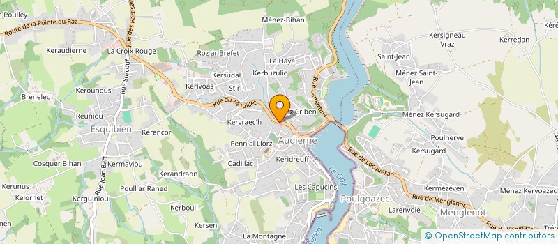 localisation de l'entreprise MONSIEUR VITALIE MORARU à AUDIERNE