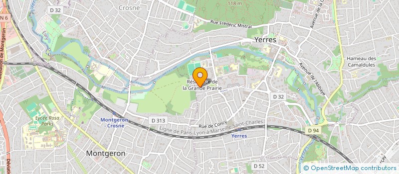 localisation de l'entreprise MONSIEUR VITALIE MUNTEANU  YERRES