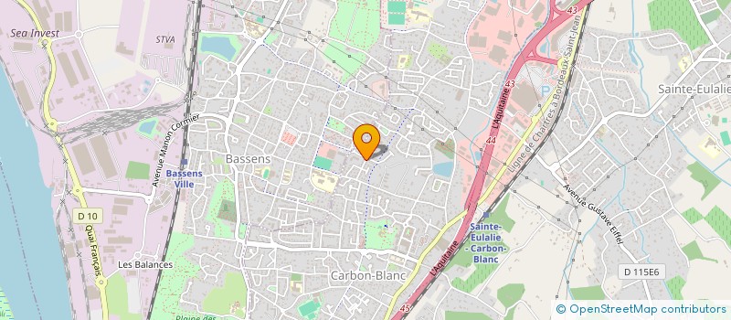 localisation de l'entreprise MONSIEUR VITALIE MUSTEATA  CARBON-BLANC