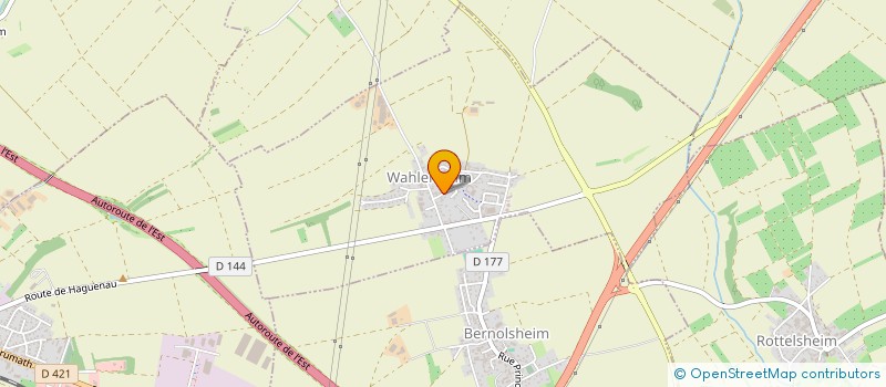 localisation de l'entreprise MONSIEUR VITALIE POPOVICI  WAHLENHEIM