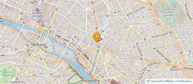 localisation de l'entreprise MONSIEUR VITALIE RUSU  PARIS