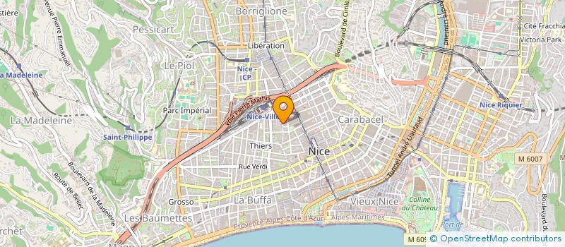 localisation de l'entreprise MONSIEUR VITALIE SANDU  NICE