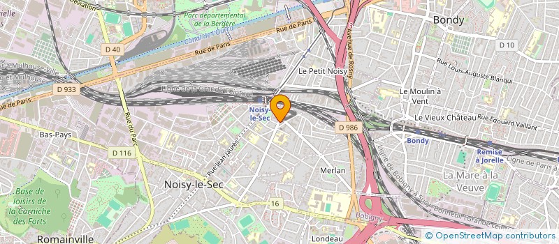 localisation de l'entreprise MONSIEUR VITALIE SCROMTAI à NOISY-LE-SEC