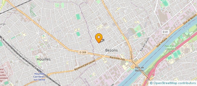 localisation de l'entreprise MONSIEUR VITALIE SIVIREAN à BEZONS