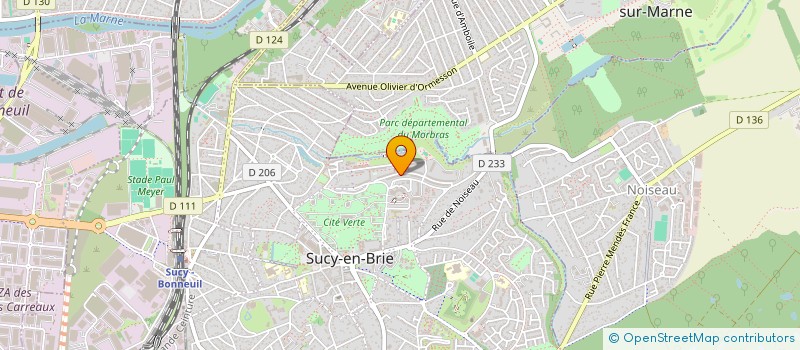 localisation de l'entreprise MONSIEUR VITALIE STANTIER à SUCY-EN-BRIE