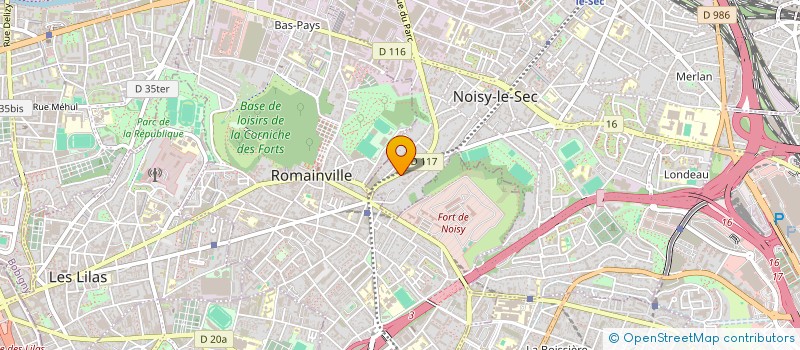 localisation de l'entreprise MONSIEUR VITALIE STRATULAT à NOISY LE SEC