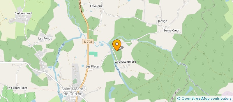 localisation de l'entreprise MONSIEUR VITALII KUDRYL  SAINT-MEARD-DE-GURCON