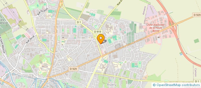 localisation de l'entreprise MONSIEUR VITALII MYKHAILIUS  AMIENS