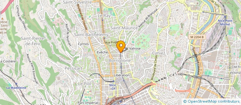 localisation de l'entreprise MONSIEUR VITALII NOVAC  NICE