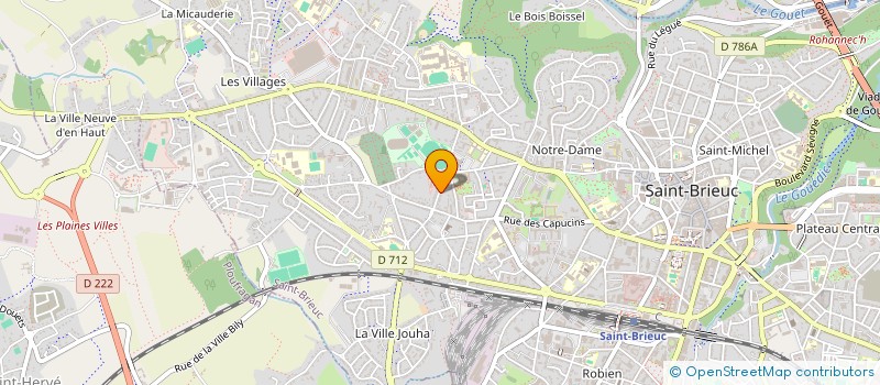 localisation de l'entreprise MONSIEUR VITALII STADNYK à SAINT-BRIEUC