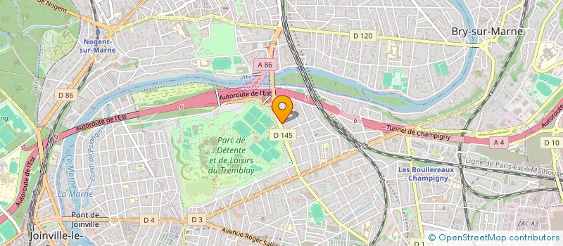 localisation de l'entreprise MONSIEUR VITALII URSU à CHAMPIGNY-SUR-MARNE