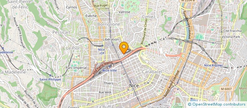 localisation de l'entreprise MONSIEUR VITALII ZBIRCIOG  NICE