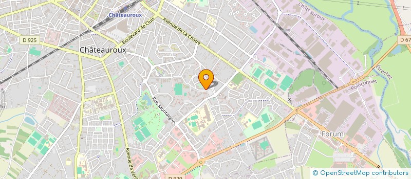 localisation de l'entreprise MONSIEUR VITALIY TYMCHENKO à CHATEAUROUX