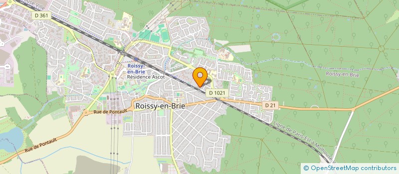 localisation de l'entreprise MONSIEUR VITHUSHAN RAJKUMAR  ROISSY-EN-BRIE