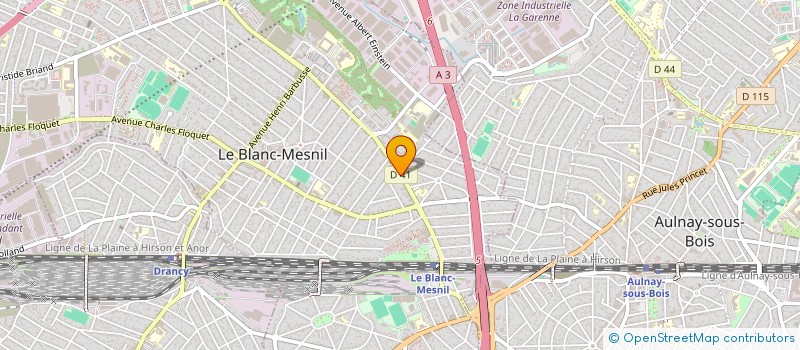 localisation de l'entreprise MONSIEUR VITHUSHAN RAVICHANDRAN à LE BLANC-MESNIL