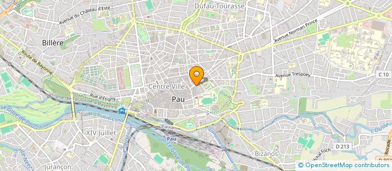 localisation de l'entreprise MONSIEUR VITIKA-GREEN ROBAKY REKOUANGUE  PAU