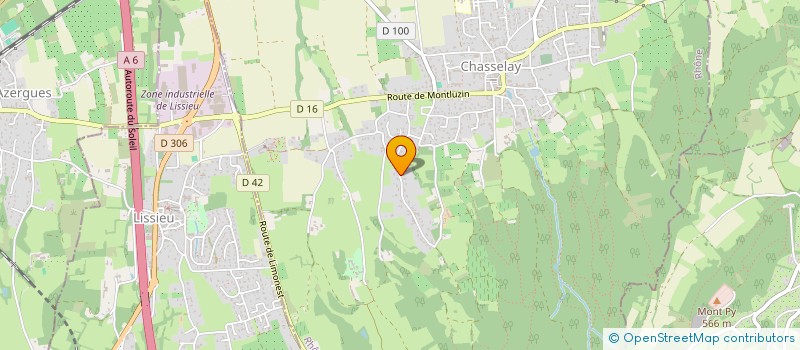 localisation de l'entreprise MONSIEUR VITO CAUTELA à CHASSELAY