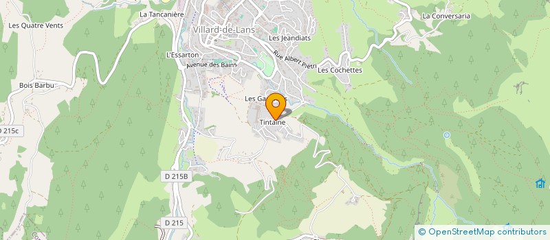 localisation de l'entreprise MONSIEUR VITO COTTINEAU  VILLARD-DE-LANS