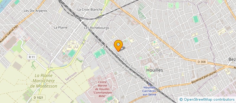 localisation de l'entreprise MONSIEUR VITO DE JESUS  HOUILLES