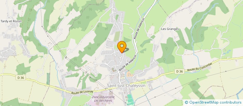 localisation de l'entreprise MONSIEUR VITO FRACCALVIERI  SAINT-JUST-CHALEYSSIN