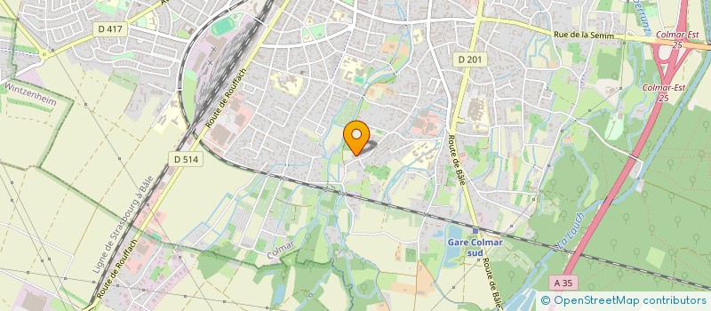 localisation de l'entreprise MONSIEUR VITO GALATI  COLMAR