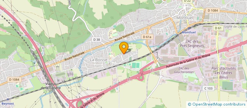 localisation de l'entreprise MONSIEUR VITO LA CASCIA  LA BOISSE