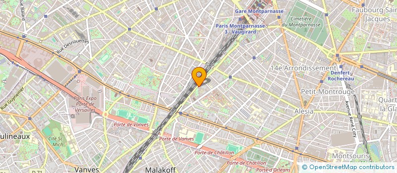 localisation de l'entreprise MONSIEUR VITO MATTIS  PARIS