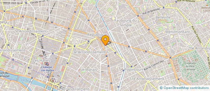 localisation de l'entreprise MONSIEUR VITO MUZIO à PARIS