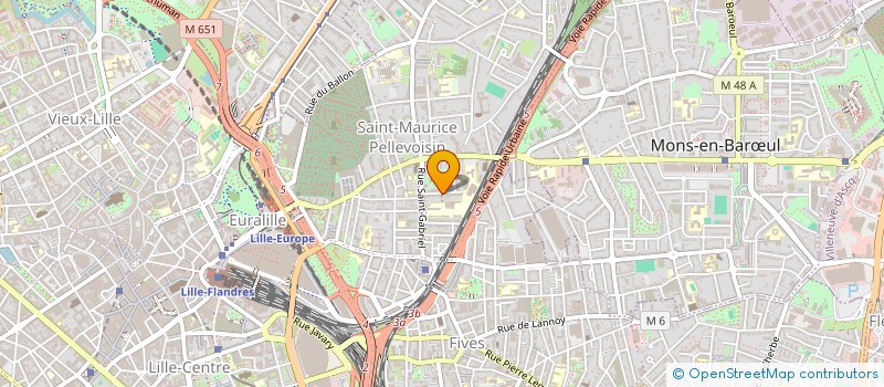 localisation de l'entreprise MONSIEUR VITO PEREIRA DA CUNHA  LILLE