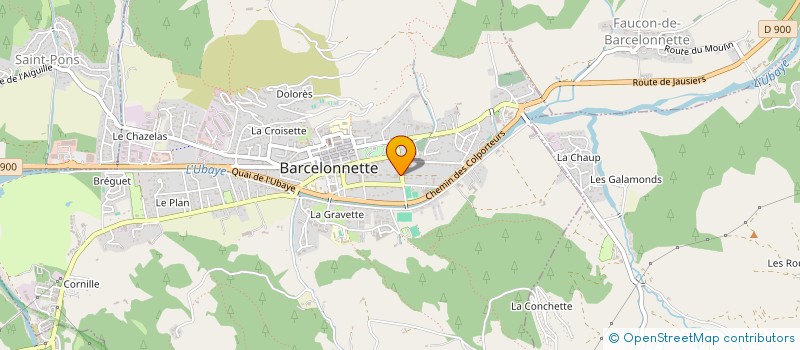 localisation de l'entreprise MONSIEUR VITO SOUCHE  BARCELONNETTE