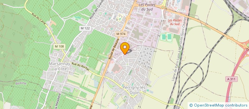 localisation de l'entreprise MONSIEUR VITON UKAJ à PERRIGNY-LES-DIJON